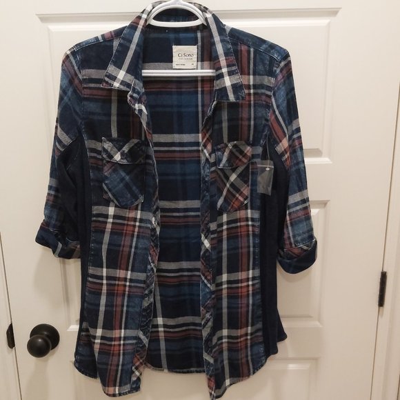 Plaid Button Up Shirt - Picture 1 of 2